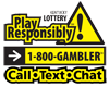 Play Responsibly! 1-800-GAMBLER